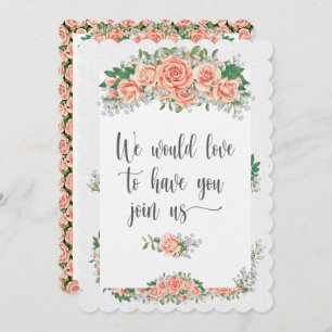 Invitation élégante sur le Stock de lin