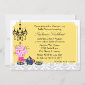 Invitation Elégante Tea Party (Devant)