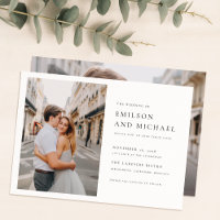 Élégante typographie 2 Mariage photo