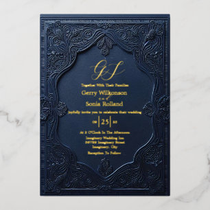 Invitation élégante Union Foil