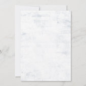 Invitation Élégante verdure (Dos)