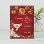 Invitation Élégantes boules de Noël, Compagnie Rouge Champagn (Debout devant)