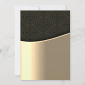 Invitation Élégantes boules de Noël, fête de Noël d'entrepris (Dos)