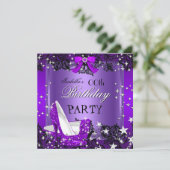 Invitation Elegantes chaussures à talons hauts à paillettes v (Debout devant)