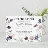 Invitation Élégants funérailles commémoratives de la sympathi (Debout devant)