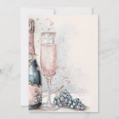 Invitation Élégants Pétales & Procuco Boho Blush Rose été (Dos)