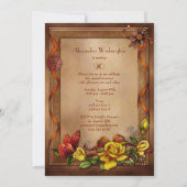 Invitation Élégants Roses et papillons 90e anniversaire (Dos)