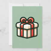 Invitation Élément blanc modifiable pour une fête personnalis (Dos)