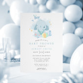 Invitation Élément C'est un Garçon Baby Shower