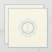 Invitation Éléments de l'est pour annoncer la date de votre m (Devant / Derrière)