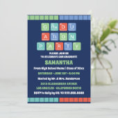 Invitation Éléments de tableau périodique Partie de graduatio (Debout devant)