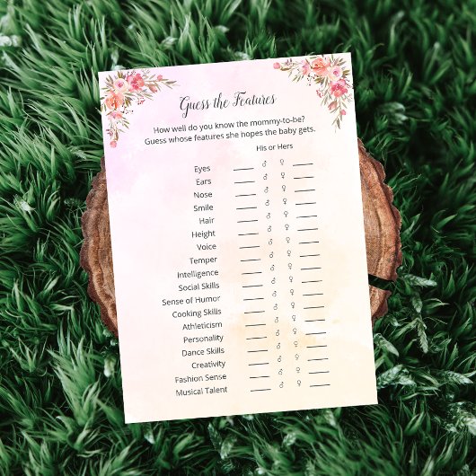 Invitation Elephant Baby shower Devinez Les Caractéristiques 