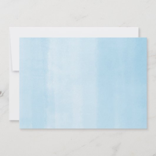 Invitation Eléphant doux petit cacahuète mignon garçon baby s (Dos)