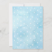 Invitation Elephant Hot Air Baby shower Bingo Jeu (Dos)