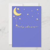 Invitation Eléphant mignon avec petit Baby shower papillon (Dos)