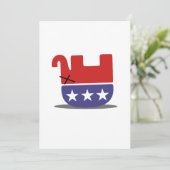 Invitation Eléphant mort GOP (Debout devant)