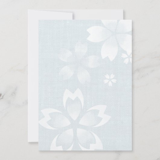 Invitation Eléphant Parapluie (Dos)