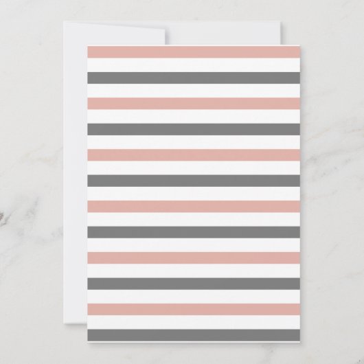 Invitation Elephant, Petite Arachide, Fête d'anniversaire à t (Dos)