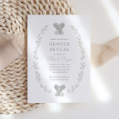 Invitation Elephant verdure Sexe Reveal Party