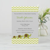 Invitation Eléphants de Chevron (Debout devant)