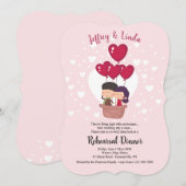 Invitation élevée volante (Devant / Derrière)