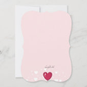 Invitation élevée volante (Dos)