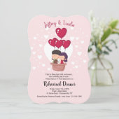 Invitation élevée volante (Debout devant)