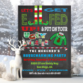 Invitation Élevons Elfed à l'invitation des elfes de Noël