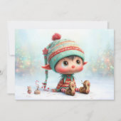 Invitation Elf Arrival Letter | North Pole Welcome Message (Dos)