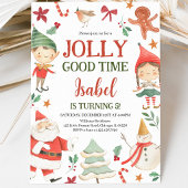 Invitation Elfes de Joyeux Anniversaire