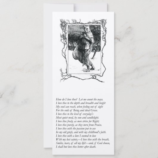 Invitation Elizabeth Barrett Browning - 43 (Devant)