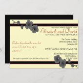 Invitation Elizabeth et David - Stock du Bar 2 (Devant / Derrière)