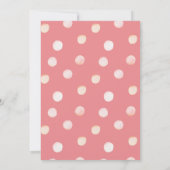 Invitation Elle a été emportée dans la douche nuptiale de crè (Dos)