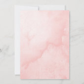 Invitation Elle a été emportée ! Fête des mariées de crème gl (Dos)