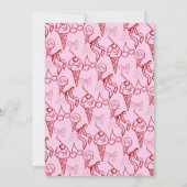 Invitation Elle a été emportée par un croquis de frontière on (Dos)