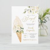 Invitation Elle a été prise en Fête des mariées (Debout devant)