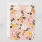 Invitation Elle a été rachetée à l'invitation de la douche nu (Dos)