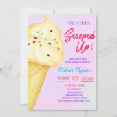 Invitation Elle a été rachetée à l'invitation de la douche nu (Devant)