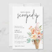 Invitation Elle a été rachetée à l'invitation de la douche nu (Devant)