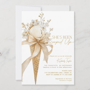 Invitation Elle a été ramassée dans la Fête des mariées de gl