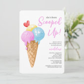 Invitation Elle a été ramassée dans la Fête des mariées de gl (Debout devant)