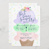 Invitation Elle a été ramassée dans la Fête des mariées de gl (Devant / Derrière)