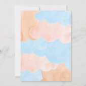 Invitation Elle a été ramassée dans la Fête des mariées de gl (Dos)