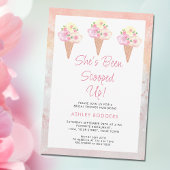 Invitation Elle a été ramassée dans la Fête des mariées de gl