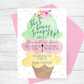 Invitation Elle a été ramassée dans la Fête des mariées de gl