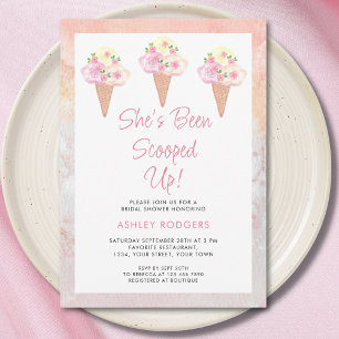 Invitation Elle a été ramassée dans la Fête des mariées de gl