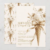 Invitation Elle a été ramassée dans la Fête des mariées de gl (Devant / Derrière)