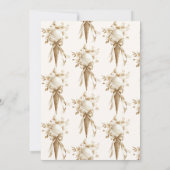 Invitation Elle a été ramassée dans la Fête des mariées de sa (Dos)