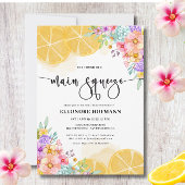 Invitation Elle a trouvé Main Squeeze nuptiale douche Invitat