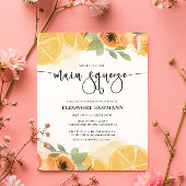 Invitation Elle a trouvé Main Squeeze nuptiale douche Invitat